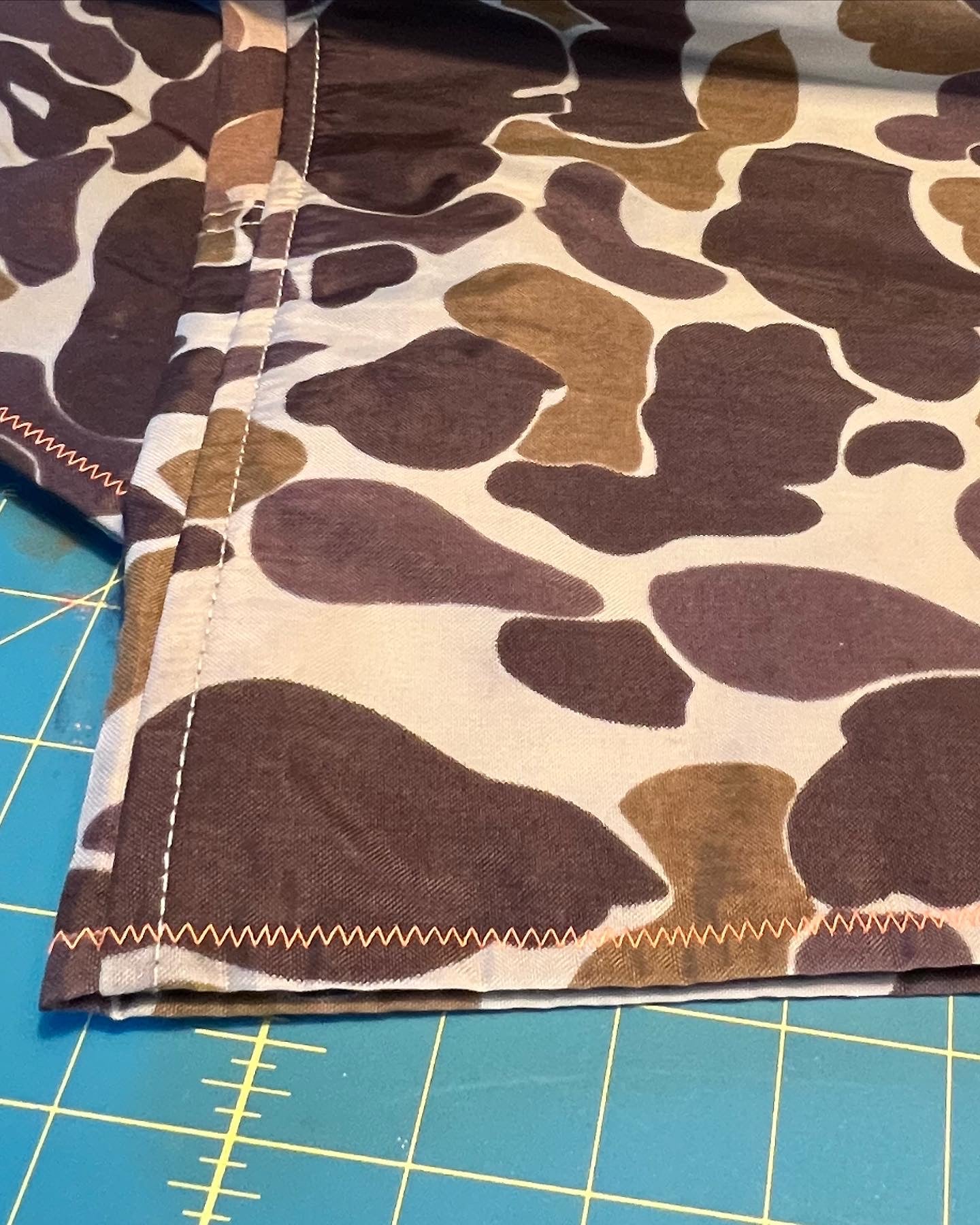 DOUBLE KNEE CAMO PANTS