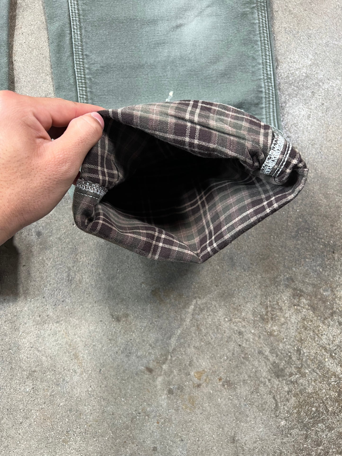 Flannel Lined Carhartt Pants