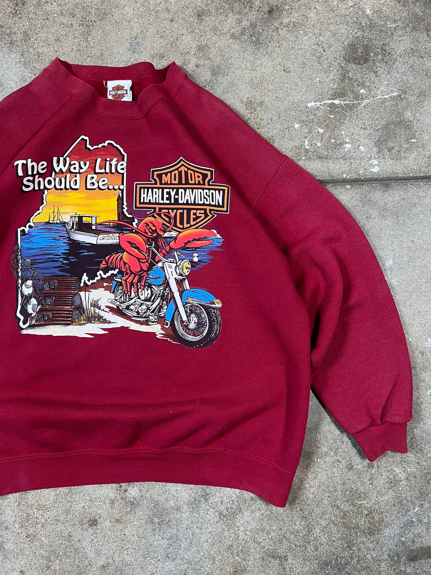 90’s Harley Crewneck