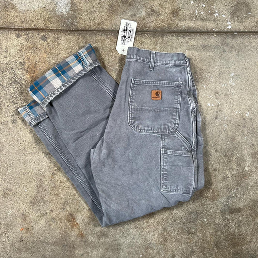 Flannel Lined Carhartt Pants