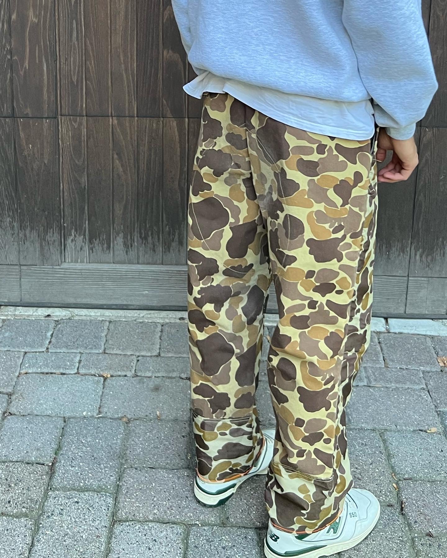 DOUBLE KNEE CAMO PANTS