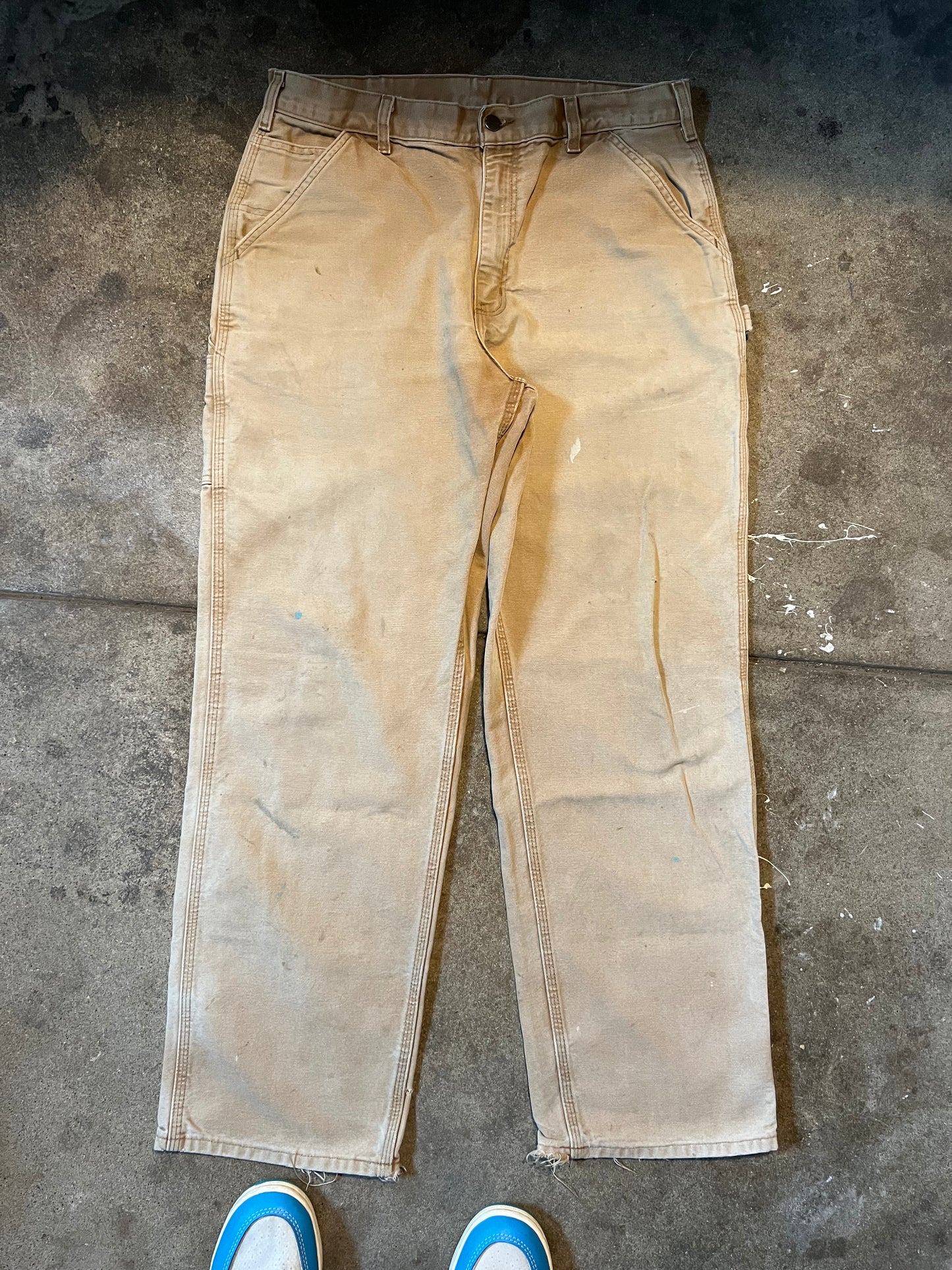 TAN CARHARTT PAINTER PANTS