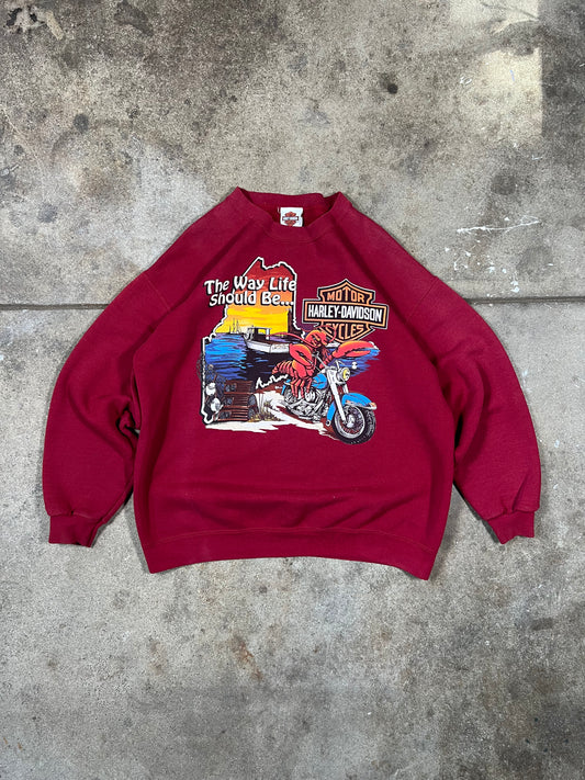 90’s Harley Crewneck