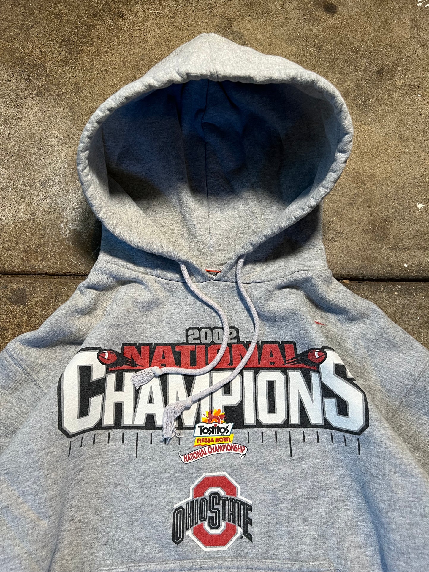 HEATHER GREY NIKE HOODIE