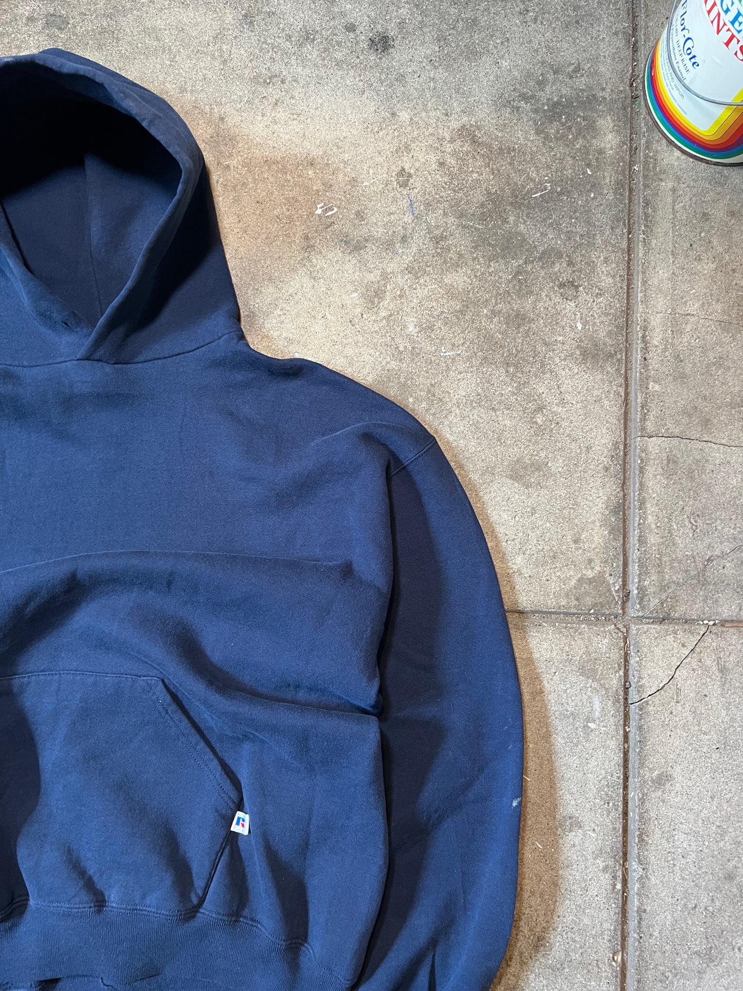 NAVY BLUE RUSSELL HOODIE