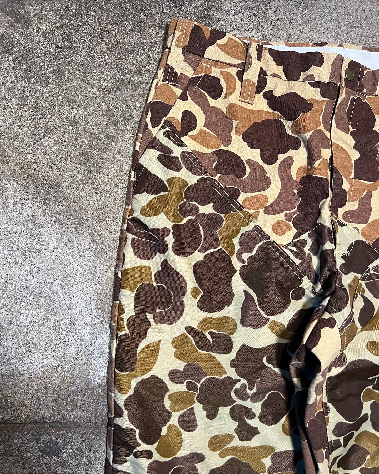 DOUBLE KNEE CAMO PANTS
