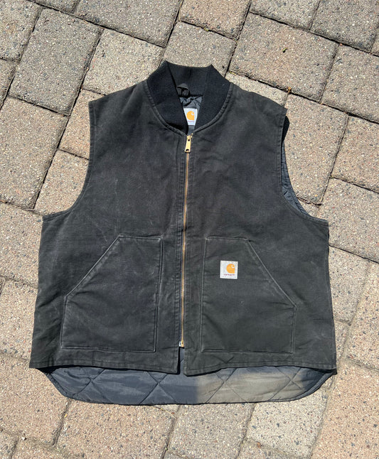 FADED BLACK CARHARTT VEST