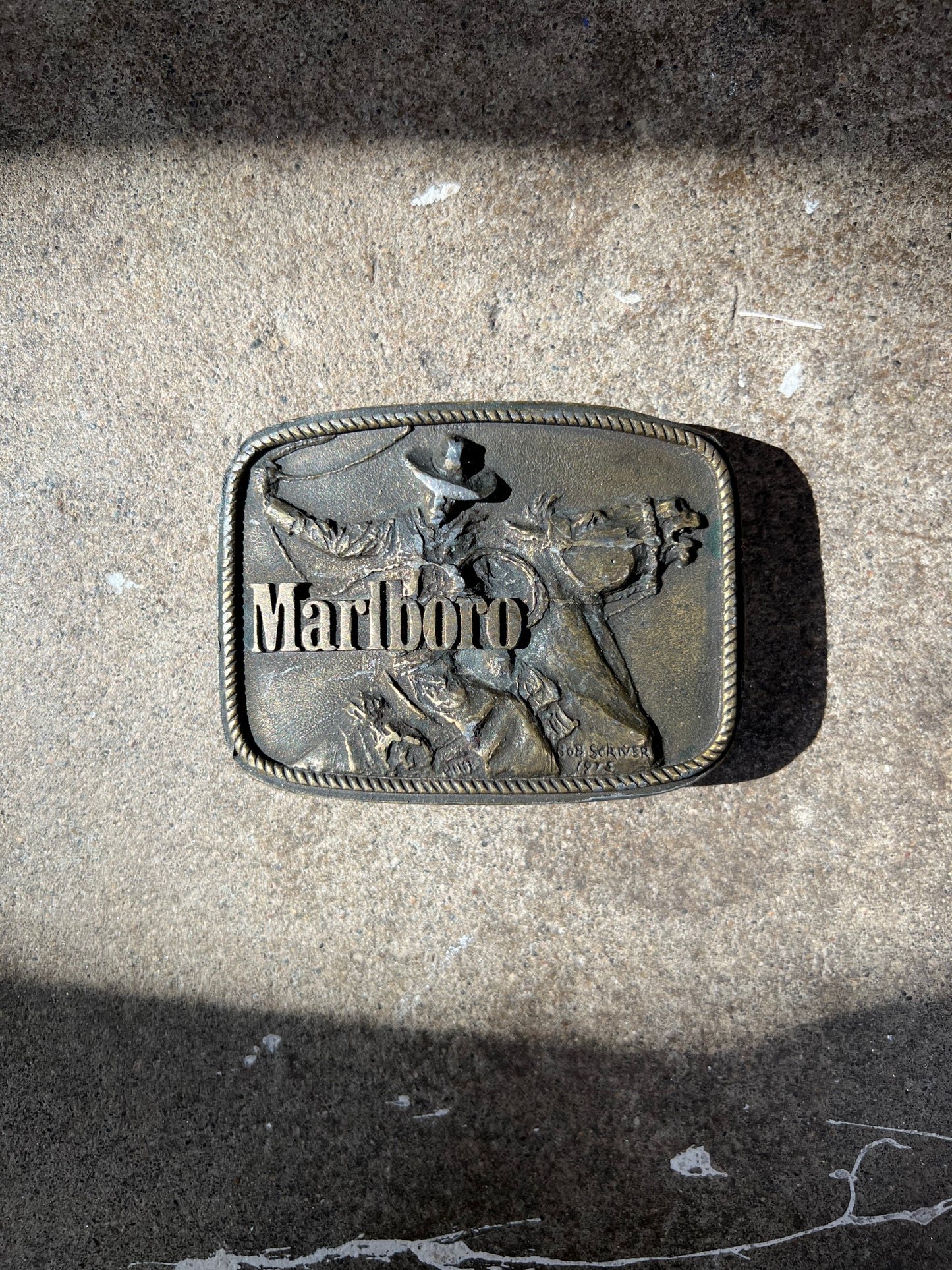 Marlboro belt buckle best sale