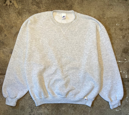 HEATHER GREY RUSSELL CREWNECK