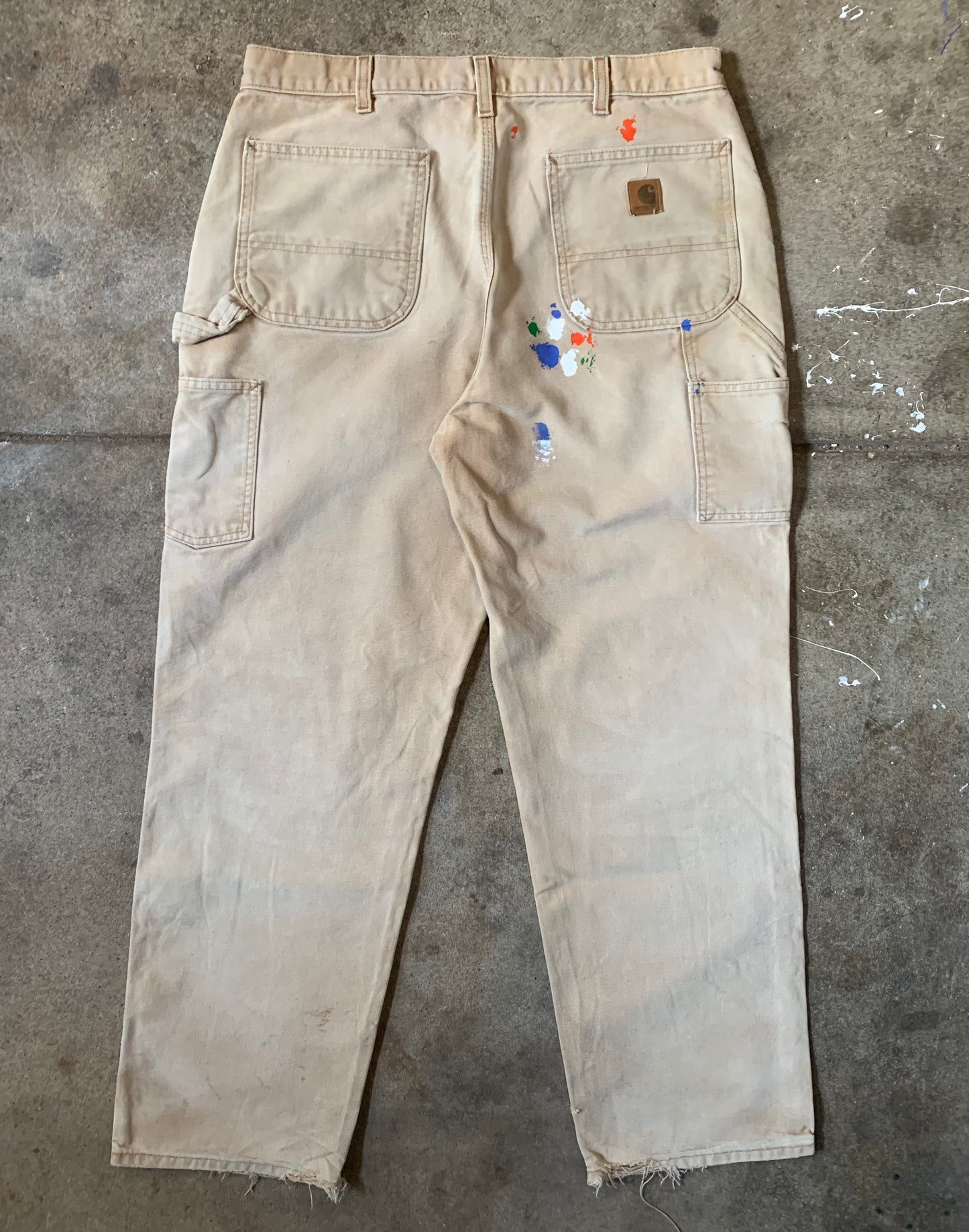 TAN CARHARTT PAINTER PANTS